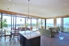 A Elegant and Modern 03 Bedrooms Duplex with lakeview for rent in Dang Thai Mai st, Tay Ho area.